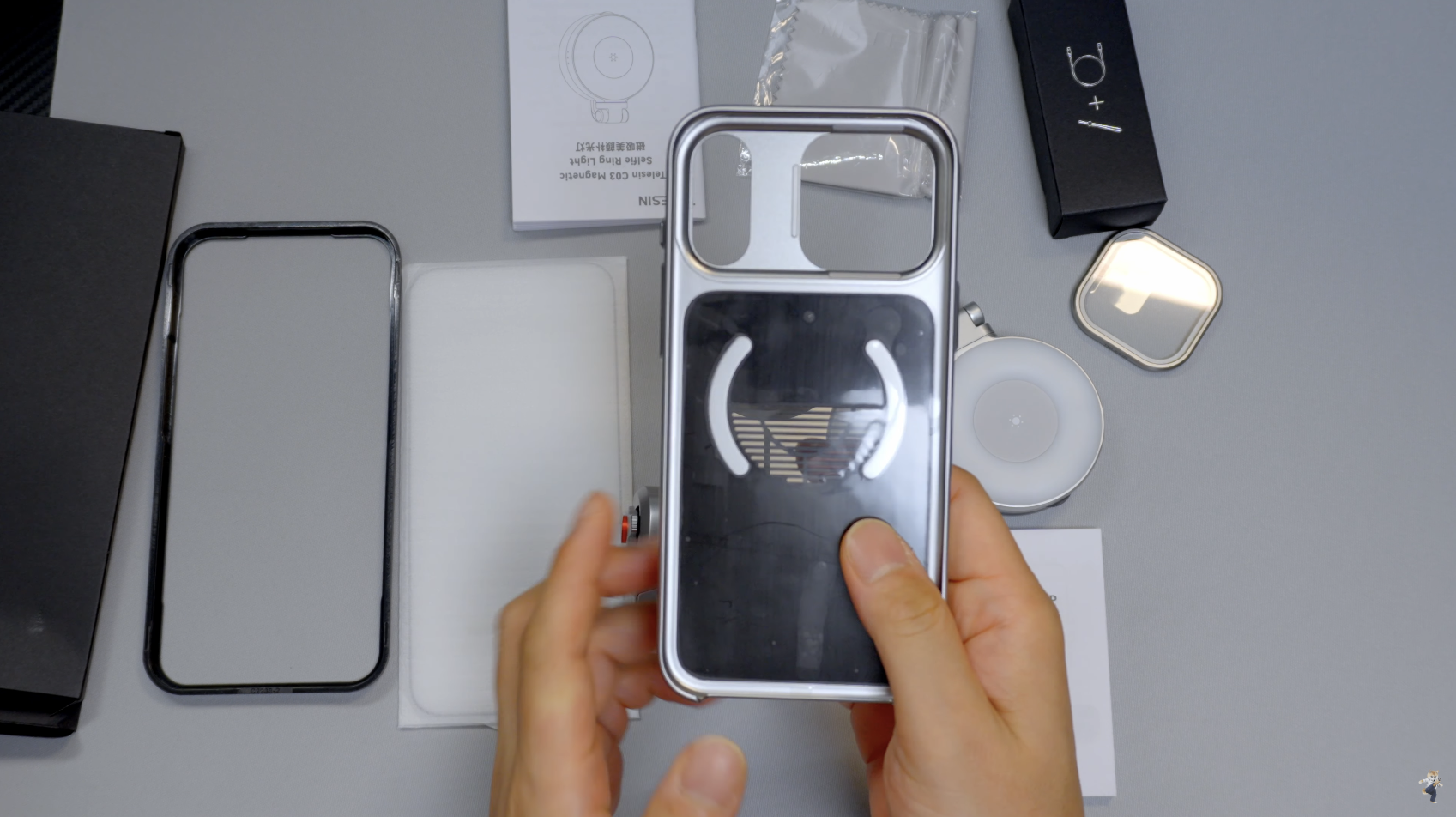 TELESIN マスターグリップ 同梱物一覧