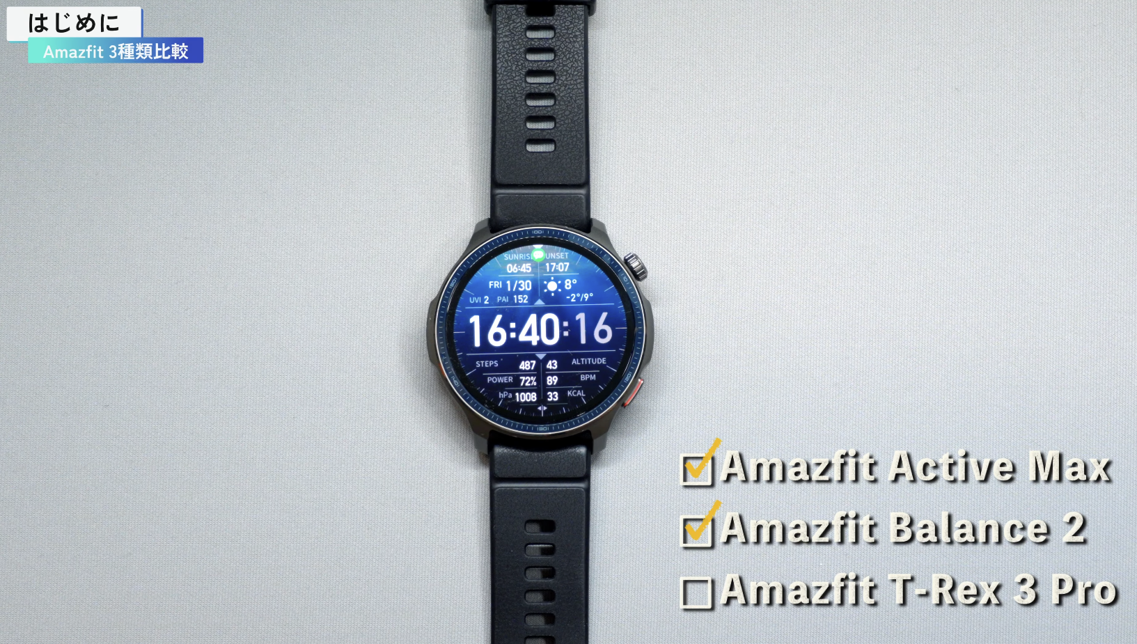 Amazfit Balance 2 外観