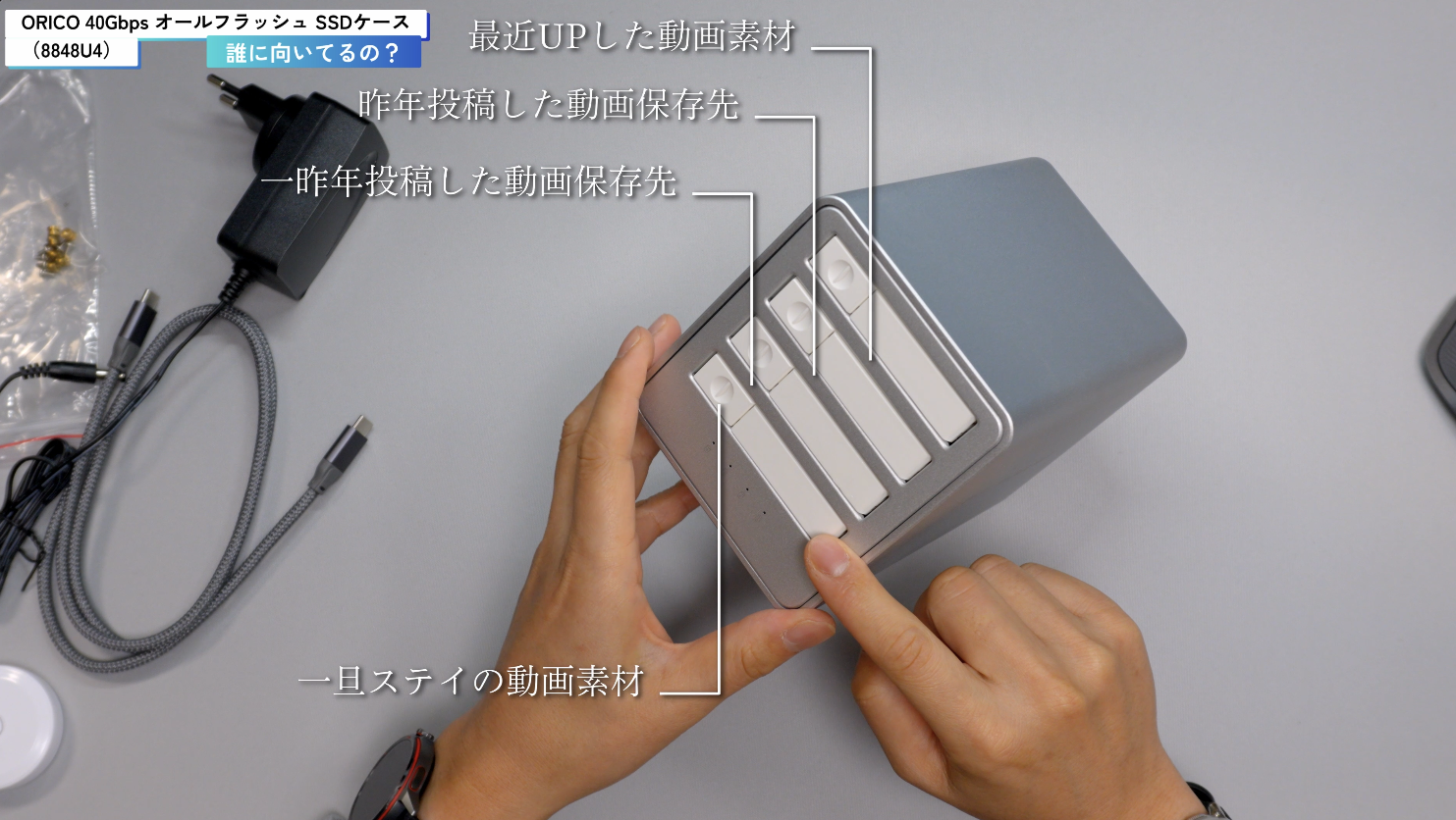 ORICO 8848U4 活用例・運用方法