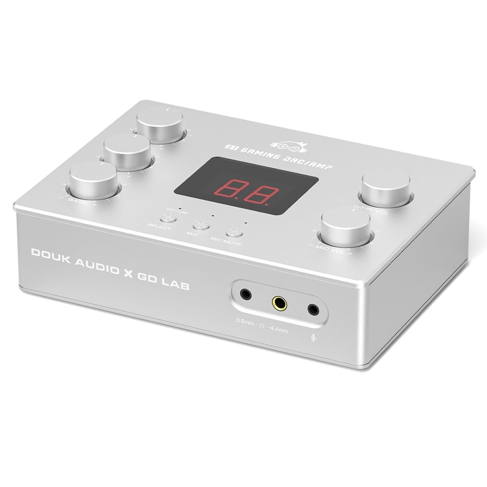 DOUK AUDIO X GD LAB Z1 シルバー（MUSES01搭載）Amazonメイン画像
