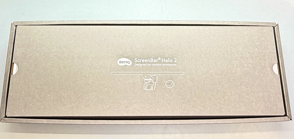 BenQ ScreenBar Halo 2 の外箱