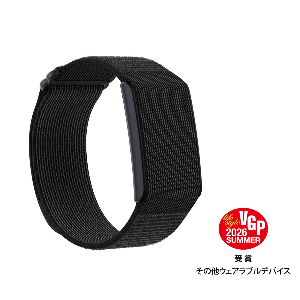 Amazfit Helio Strap の製品画像（VGP 2026 SUMMER 受賞）
