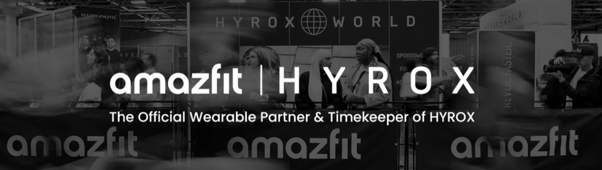 AmazfitはフィットネスレースHYROXの公式ウェアラブルパートナー