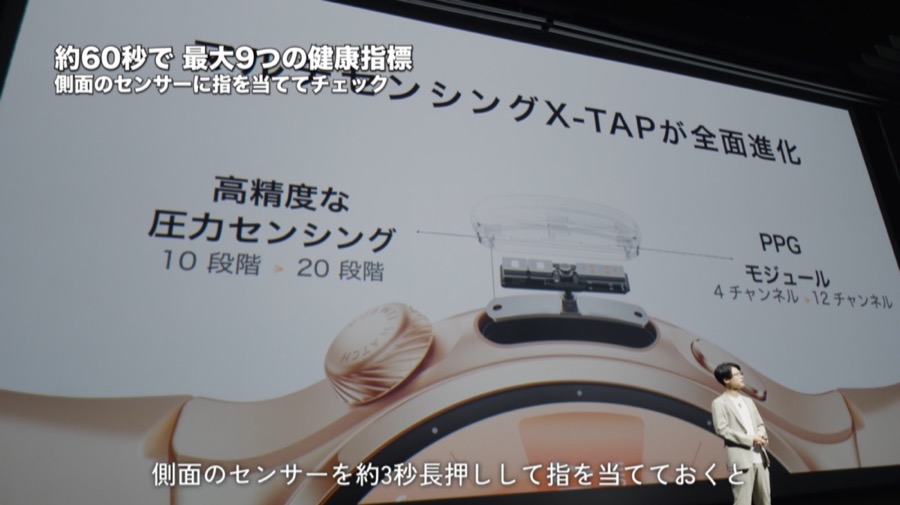 HUAWEI WATCH 6とX-TAPの機能紹介