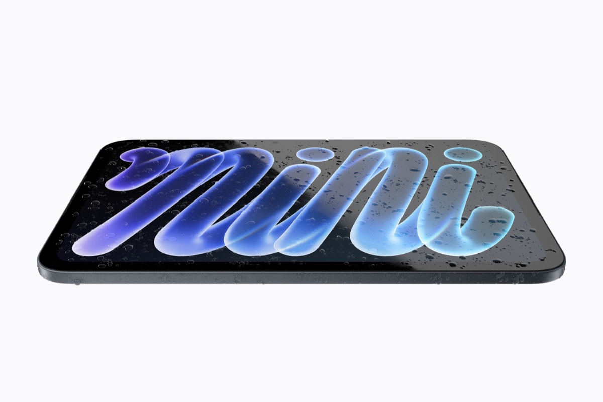 耐水性能を備える新しいiPad mini
